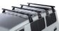 Roof Rack - Heavy Duty RL210 Black 4 Bar Roof Rack