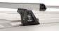 Roof Rack - Heavy Duty RLTF Silver 3 Bar Roof Rack