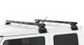 Roof Rack - Heavy Duty RL110 Black 2 Bar Roof Rack