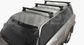 Roof Rack - Heavy Duty RL110 Black 3 Bar Roof Rack