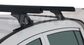 Roof Rack - Heavy Duty RLTF Trackmount Black 2 Bar Roof Rack