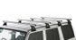 Roof Rack - Heavy Duty RL150 Silver 4 Bar Roof Rack