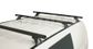 Roof Rack - Heavy Duty RLTF Trackmount Black 3 Bar Roof Rack