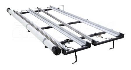 Roof Rack - CSL Double 3.0m Ladder Rack System with Conduit
