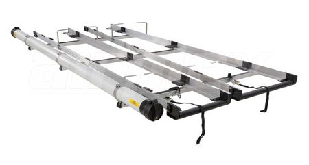 Roof Rack - Multislide Double 3.0m Ladder Rack System with Conduit