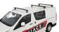 Roof Rack - Heavy Duty RCH Black 3 Bar Roof Rack