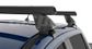 Roof Rack - Heavy Duty 2500 Black 2 Bar Roof Rack
