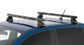 Roof Rack - Heavy Duty 2500 Black 2 Bar Roof Rack