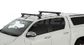 Roof Rack - Heavy Duty RCH Trackmount Black 2 Bar Roof Rack