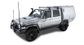 Roof Rack - Heavy Duty RL110 Black 2 Bar Roof Rack