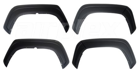 FENDER FLARES - WITHOUT BOLTS LOOK - SET