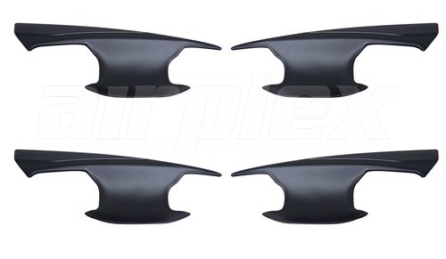 DOOR HANDLE SCRATCH GUARD SET BLACK