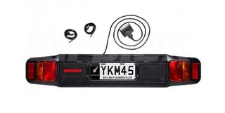 Number Plate Holder With Lights