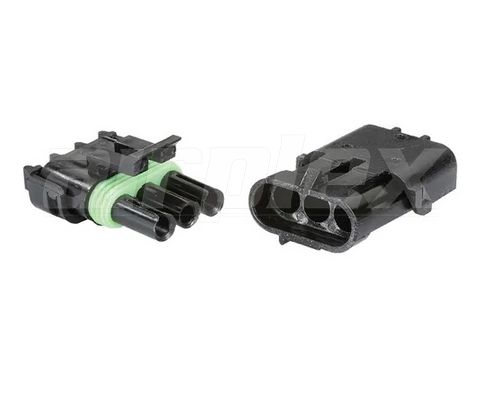 3 WAY FEMALE WATERPROOF CONNECTOR HOUSING