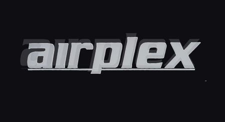 AIRPLEX WINDOW DECAL 120MM X 2.57MM