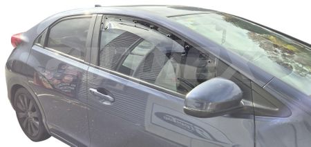 WEATHERSHIELD - LARGE - LIGHT TINT - FRONT RIGHT SIDE