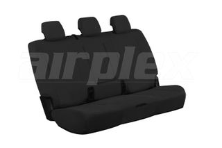 SEAT COVERS 12OZ - REAR - BLACK
