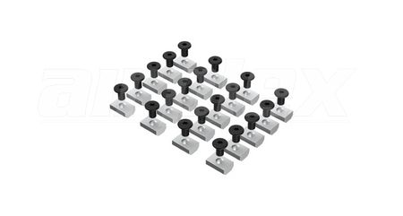 Pioneer 6 M6 Screws & Channel Nuts set of 20