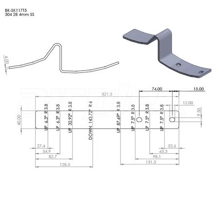 BRACKET TO SUIT SK117T No 5