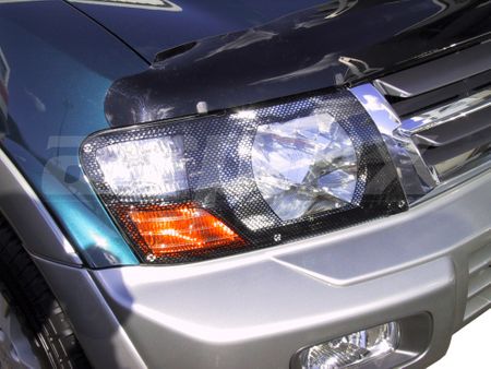 HEADLIGHT GUARD - 'GRAPHIC' - PAIR