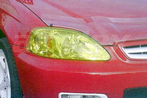 HEADLIGHT GUARDS - YELLOW - PAIR