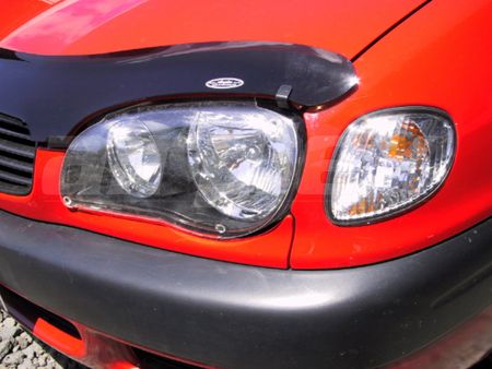 HEADLIGHT GUARD - CLEAR - PAIR