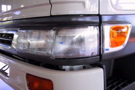 HEADLIGHT GUARD - CLEAR - PAIR