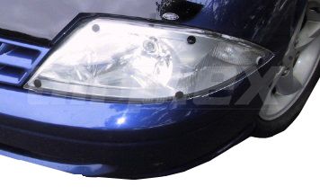 HEADLIGHT GUARD - CLEAR - PAIR