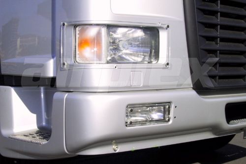 HEADLIGHT GUARD - CLEAR - PAIR