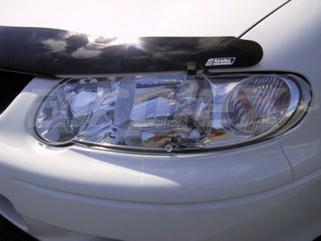 HEADLIGHT GUARD - CLEAR - PAIR