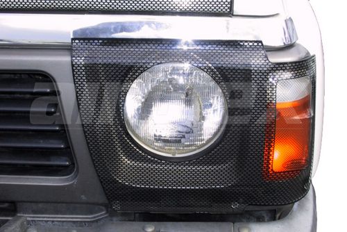 HEADLIGHT GUARD - 'GRAPHIC' - PAIR