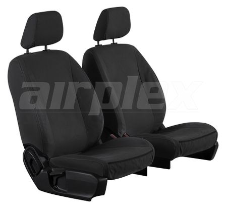 SEAT COVERS - FRONT - BLACK - 12 OZ HD