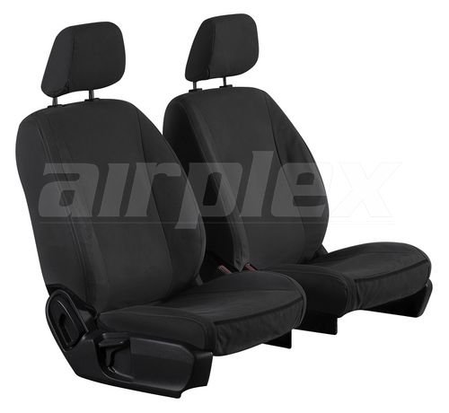 SEAT COVERS - FRONT - BLACK - 12 OZ HD