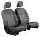 SEAT COVERS - FRONT - BLACK - 12 OZ HD