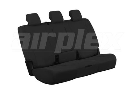 SEAT COVERS - REAR - 12 OZ HD - BLACK