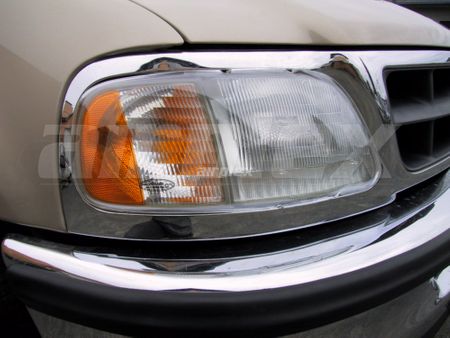 HEADLIGHT GUARD - CLEAR - PAIR