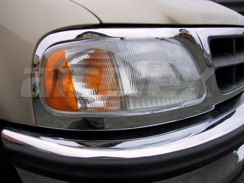 HEADLIGHT GUARD - CLEAR - PAIR