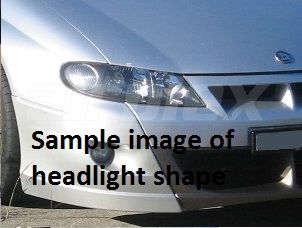 HEADLIGHT GUARD - CLEAR - PAIR