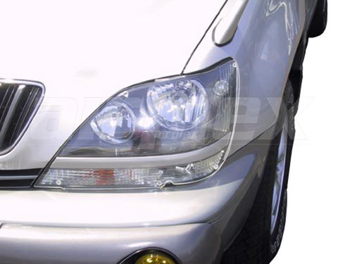 HEADLIGHT GUARD - CLEAR - PAIR