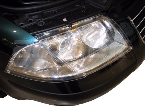 HEADLIGHT GUARD - CLEAR - PAIR