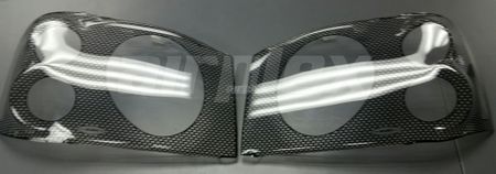 HEADLIGHT GUARD - 'GRAPHIC' - PAIR