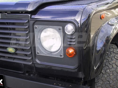 HEADLIGHT GUARD - CLEAR - PAIR