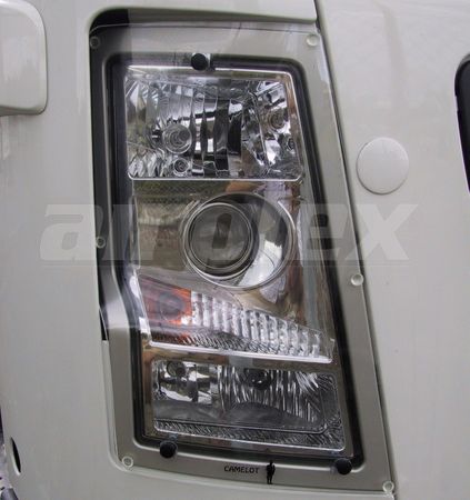 HEADLIGHT GUARD - CLEAR - PAIR