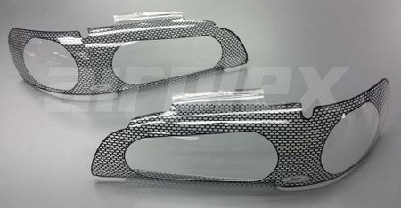 HEADLIGHT GUARD - 'GRAPHIC' - PAIR