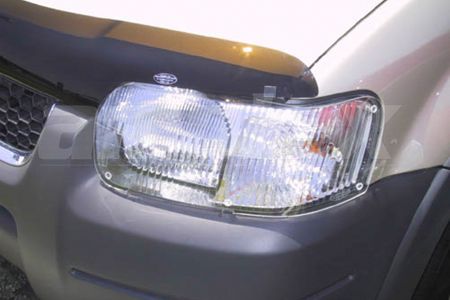 HEADLIGHT GUARD - CLEAR - PAIR