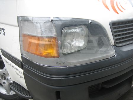 HEADLIGHT GUARD - CLEAR - PAIR