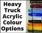 TRUCK SIDE CAB DEFLECTOR SET - CLEAR