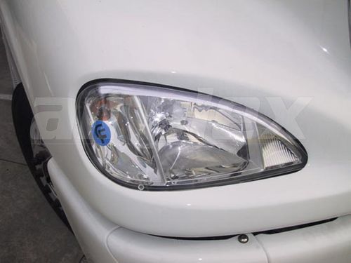 HEADLIGHT GUARD - CLEAR - PAIR