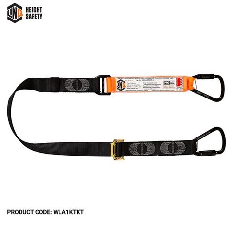 LANYARD ADJ. SINGLE KARABINER