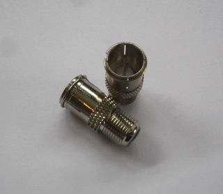 F MALE TO F FEMALE PUSH ON ADAPTER